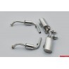 Porsche 987 Boxster 3,2 S Milltek Sport Cat-Back system utan bakre katalysatorer 2x chrome Special utblås