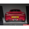 Porsche 987 Cayman 3,4 S Milltek Sport Cat-Back system utan bakre katalysatorer 2x chrome Special utblås