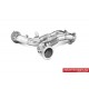 BMW X5M / X6M Akrapovic downpipes i rostfritt