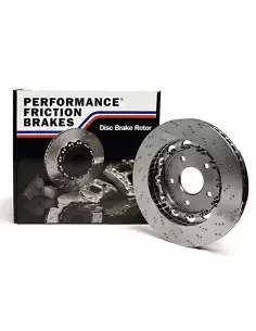 Audi TTRS 2,5TFSi 8J PFC bromsskivor fram sats (376x32mm)