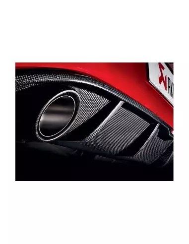 Volkswagen Golf GTi MK7 Akrapovic kolfiber diffuser