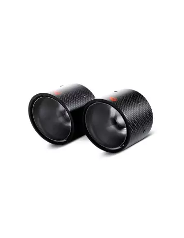 Mini Cooper S / JCW Akrapovic Evolution System i Rostfritt med Kolfiber utblås