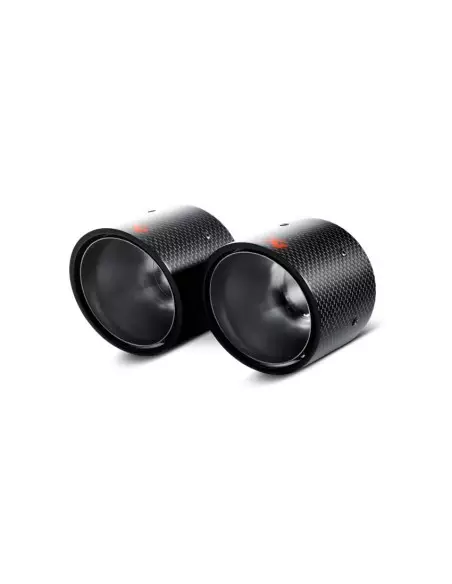 Mini Cooper S / JCW Akrapovic Evolution System i Rostfritt med Kolfiber utblås