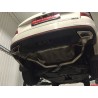 Skoda Octavia 2,0TDi RS (2WD) Milltek Sport Cat-Back Non-Resonated avgassystem med dubla utblås