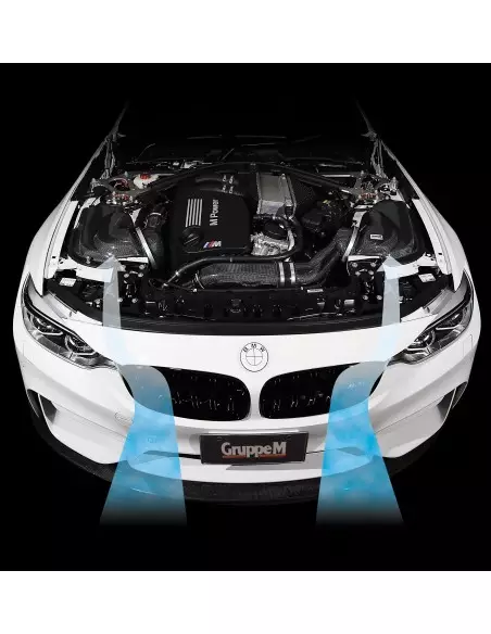 BMW M4 F82 GruppeM Kolfiber insugskit