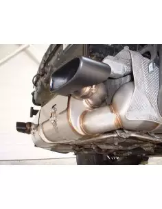 Porsche 997.1 Turbo Europipe Turbo-Back Steg 1 avgassystem 2