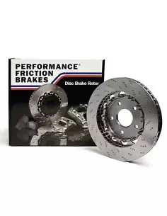 BMW M3 E9X PFC bromsskivor fram sats (360x30mm)