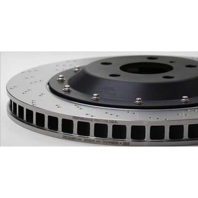 BMW 1M E82 PFC bromsskivor fram sats (360x30mm)