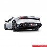 Lamborghini Huracán LP610-4 Akrapovic Slip-on i Titan med Titan utblås