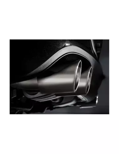 Porsche 991 Carrera Akrapovic Slip-on i Titan med Titan utblås