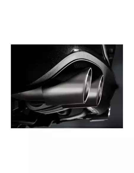 Porsche 991 Carrera Akrapovic Slip-on i Titan med Titan utblås