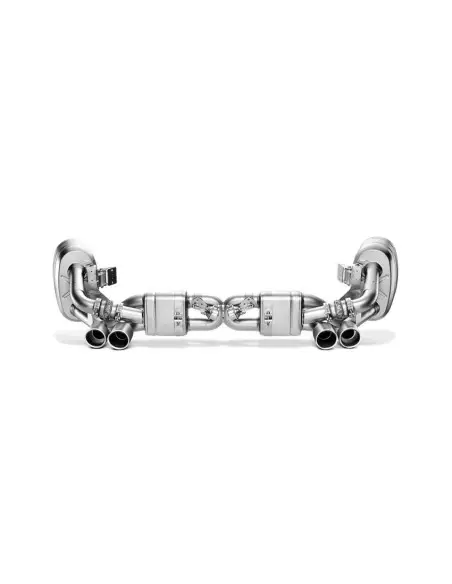Porsche 991 Carrera Akrapovic Slip-on i Titan med Titan utblås
