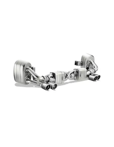 Porsche 991 Carrera Akrapovic Slip-on i Titan med Titan utblås